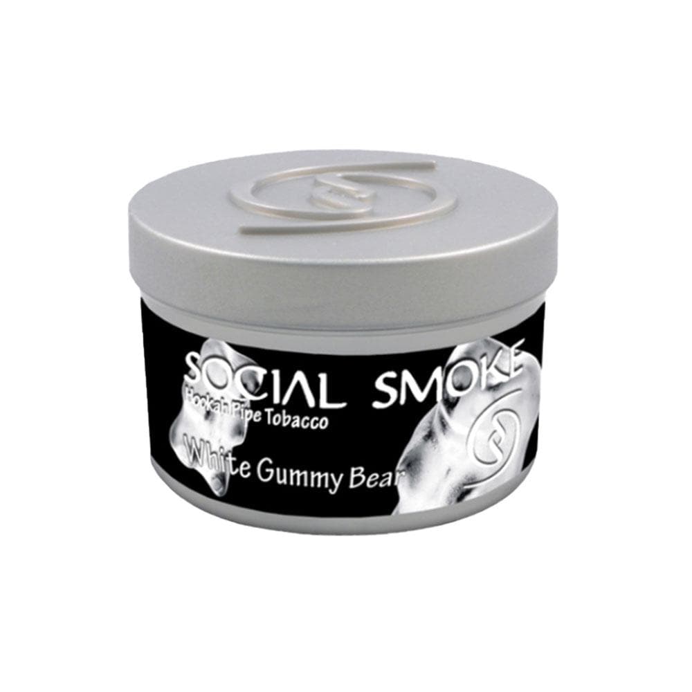 Social Smoke White Gummy Bear Hookah Flavor - 200G