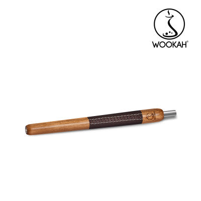 WOOKAH Wooden Mouthpiece OAK Leather