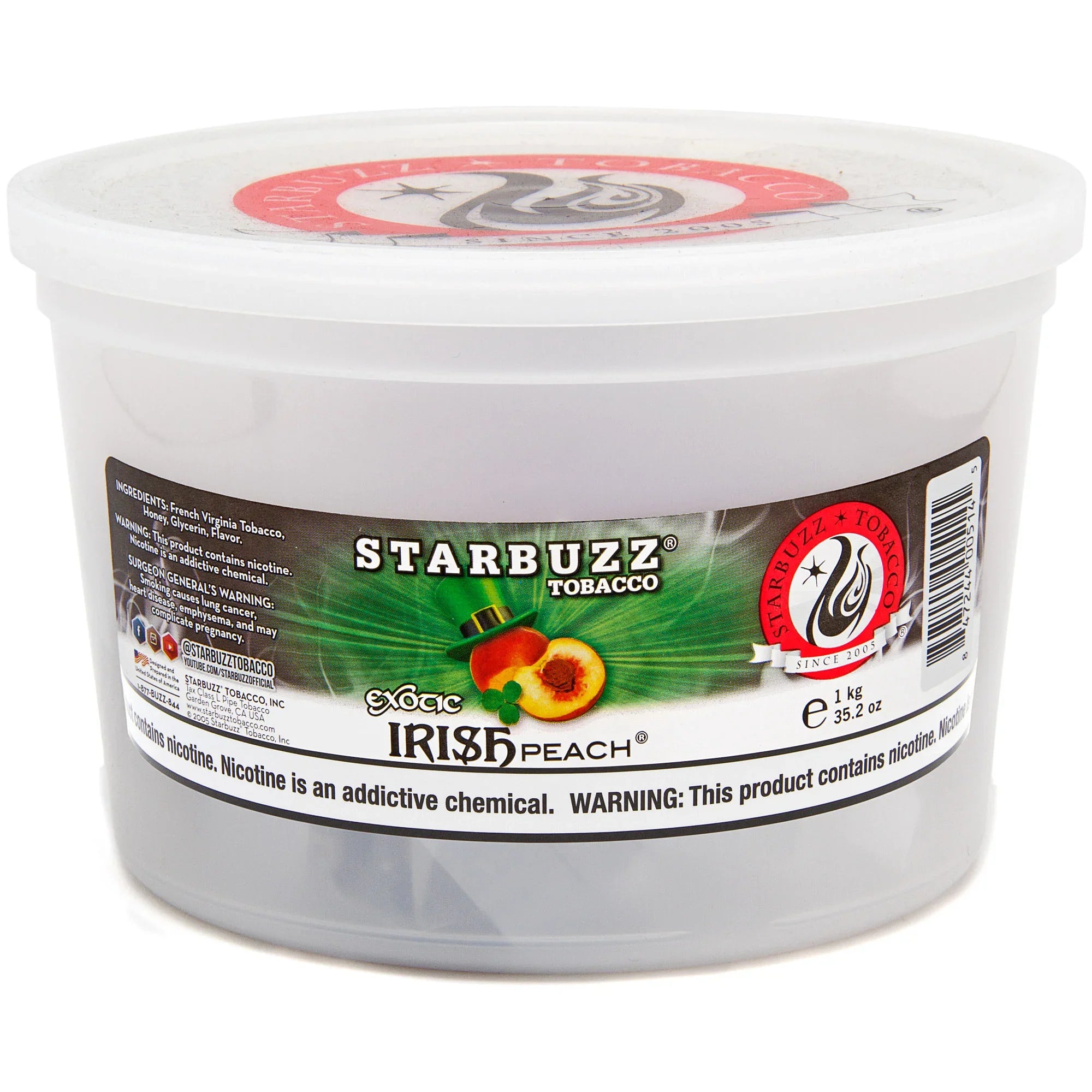 Starbuzz Bold Irish Peach Hookah Flavor