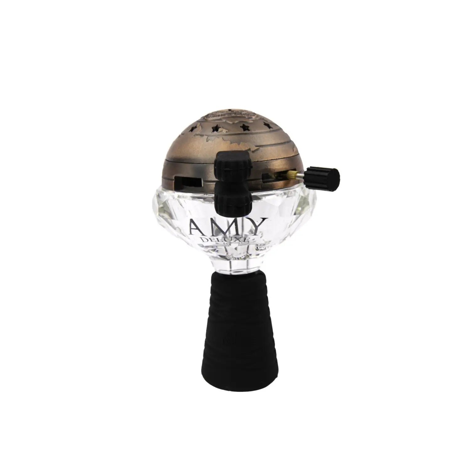 AMY Deluxe Glassi Globe Crystal Hookah Shisha Bowl Set 004