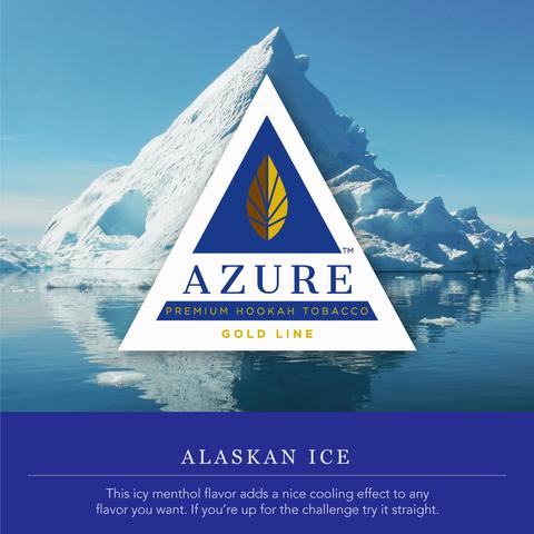 Azure Gold Line Alaskan Ice Hookah Shisha Flavor