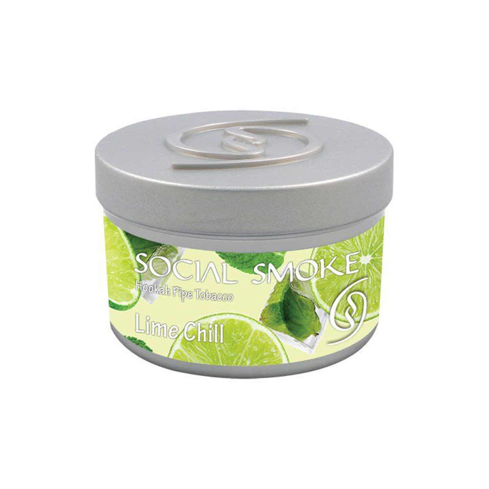 Social Smoke Lime Chill Hookah Flavor - 200G