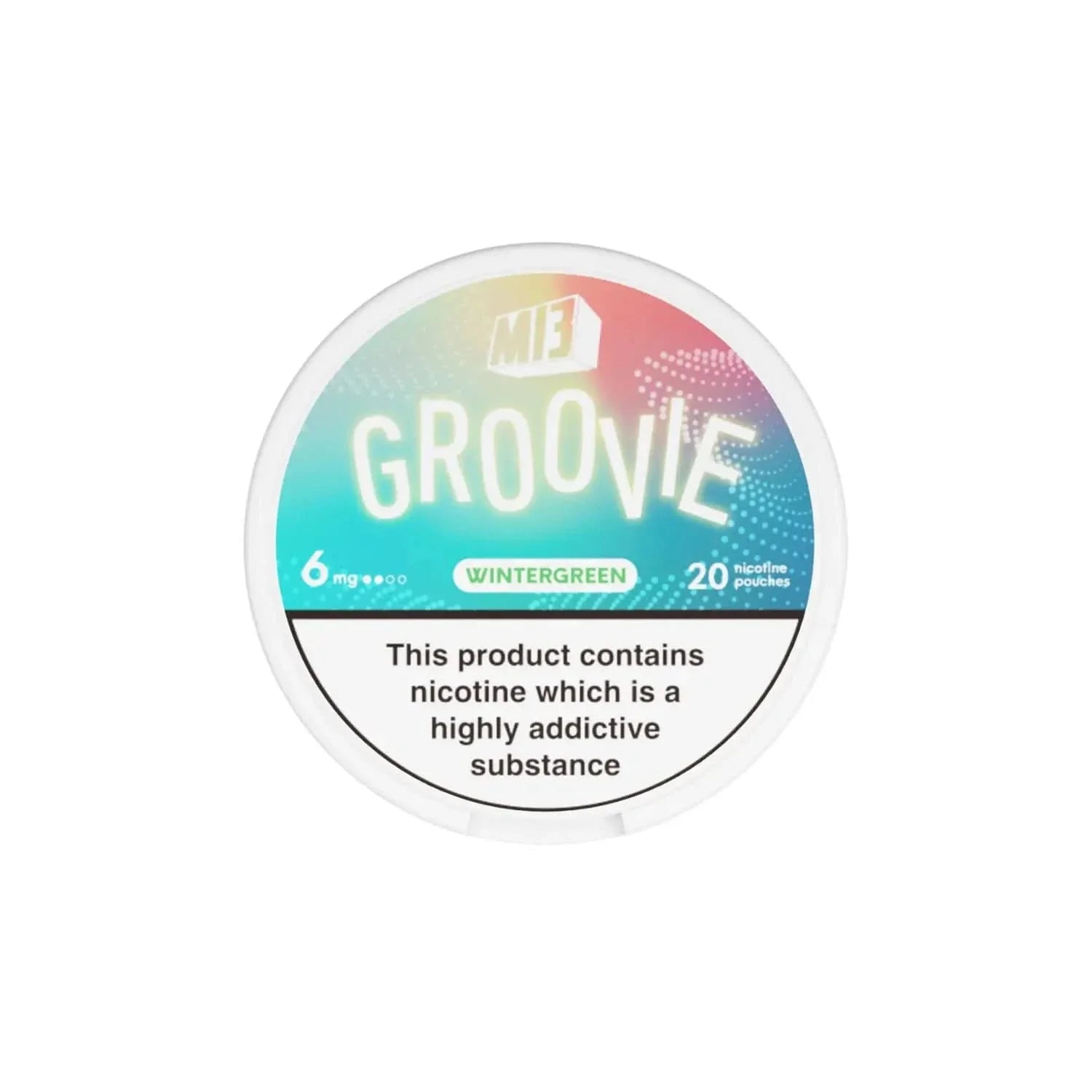 Groovie Nicotine Pounches 6 mg
