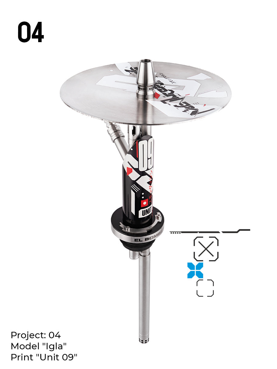El Bomber Igla Unit 09 Hookah