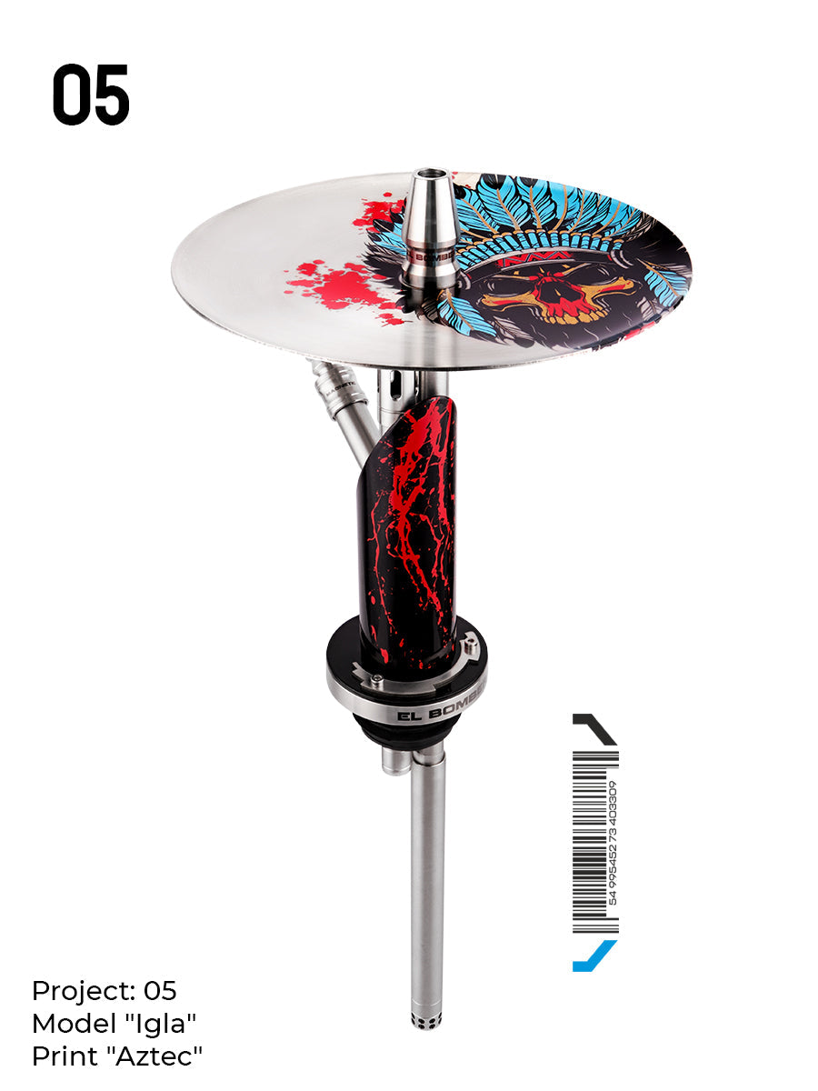 El Bomber Igla Aztec Hookah