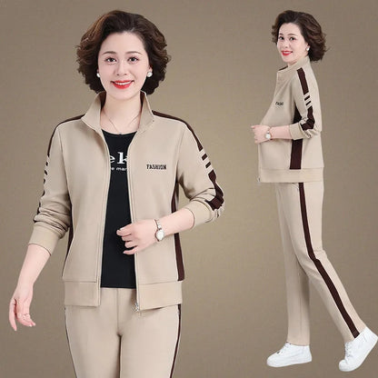 🔥Ergebnis 1 Mal 1 Gratis🔥【M-5XL】【Jacke + Hose】😍 Set sportlich lässig jetzt neu, meine Stute 