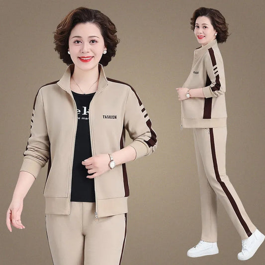 🔥Ergebnis 1 Mal 1 Gratis🔥【M-5XL】【Jacke + Hose】😍 Set sportlich lässig jetzt neu, meine Stute 