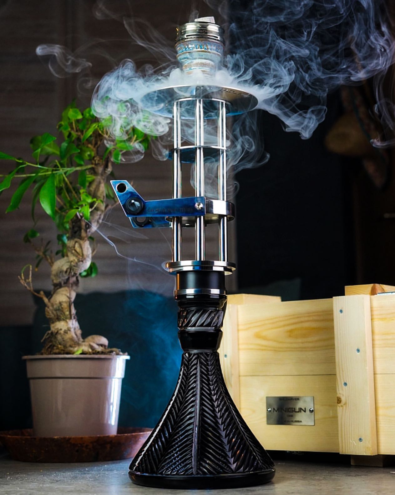 Shi Carver Minigun Hookah