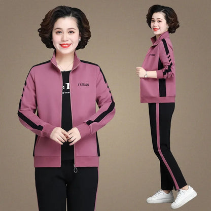 🔥Ergebnis 1 Mal 1 Gratis🔥【M-5XL】【Jacke + Hose】😍 Set sportlich lässig jetzt neu, meine Stute 