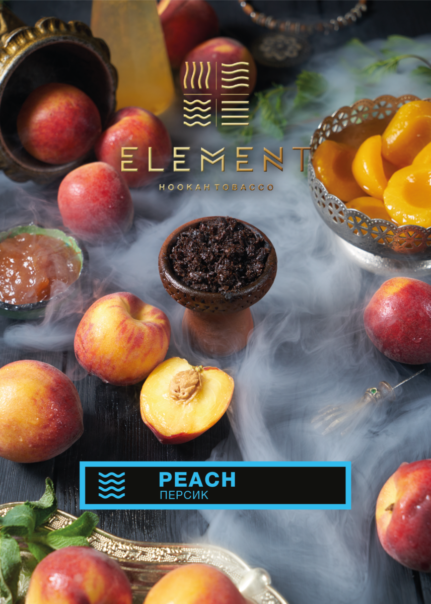 Element Water Line Peach Hookah Flavors