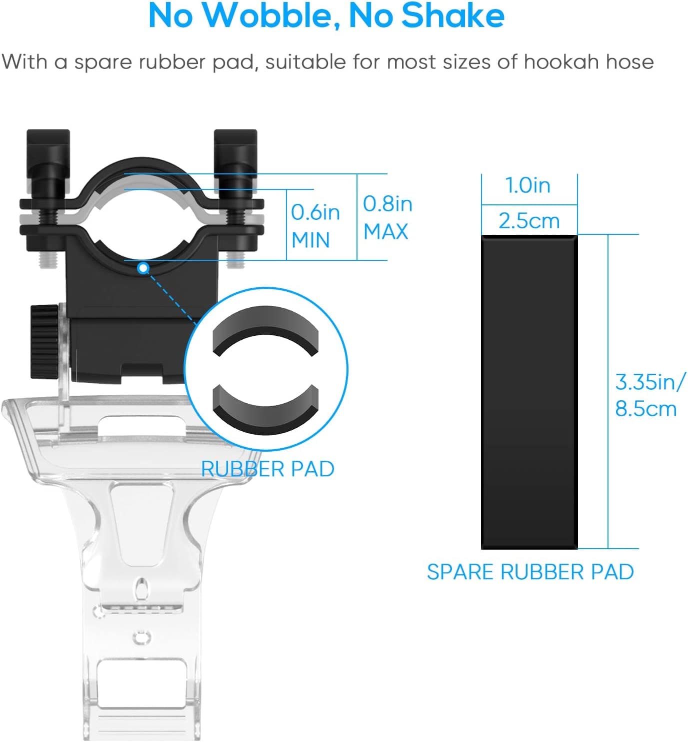 Hookah Hose Holder Clip For PS5 Controller