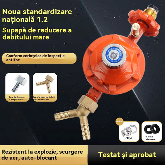 💥🏡【Cumpără 1, primești 1 gratuit】🏡Manometru de gaz antiexplozie cu reducere a presiunii💥