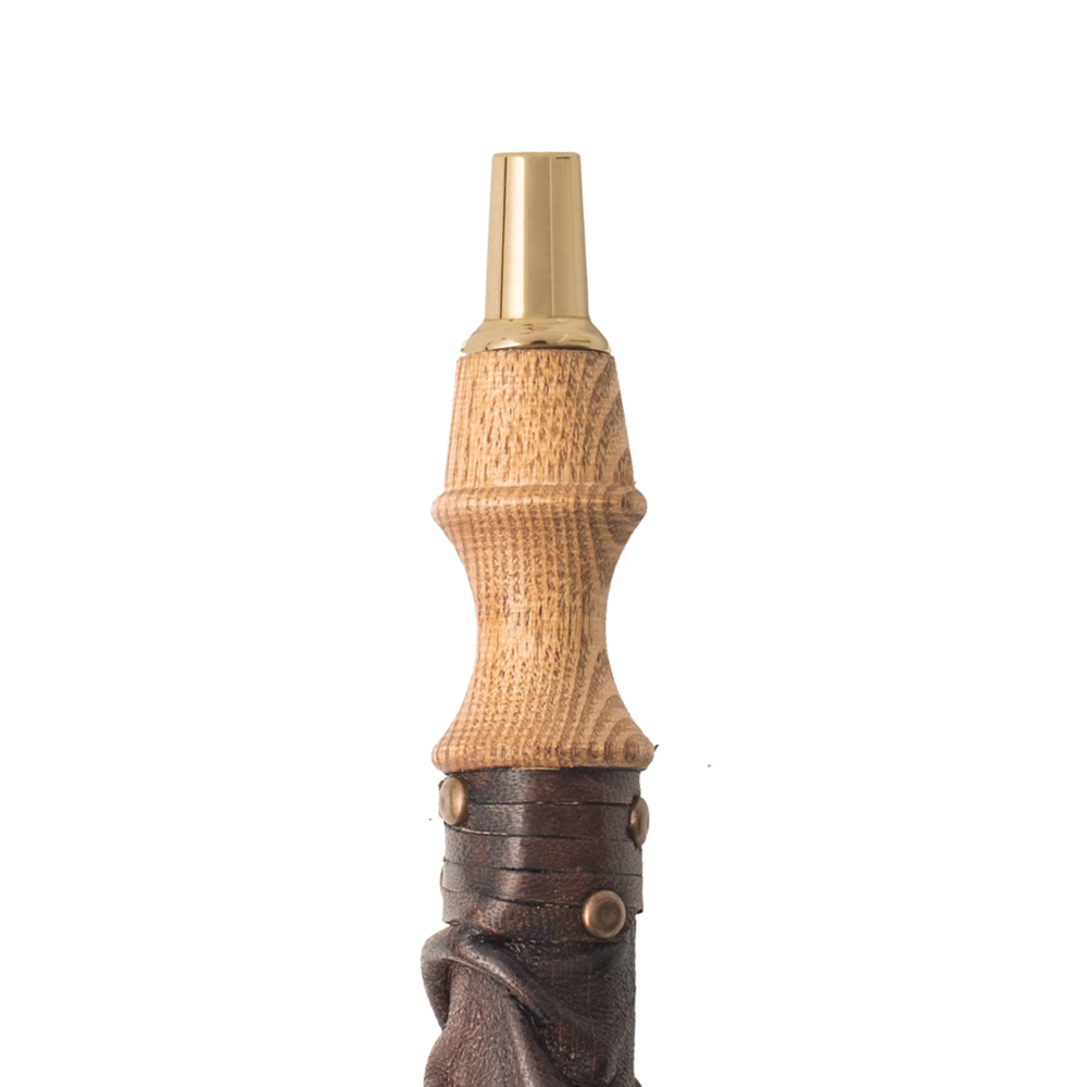 Adalya ATH Brown Leather Traditional Hookah Hose