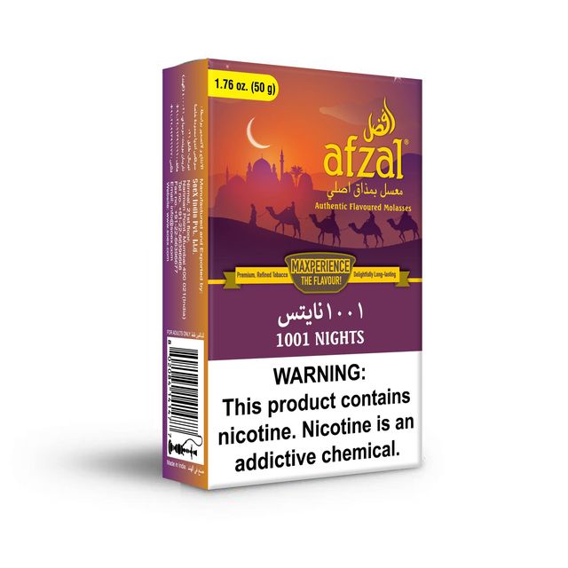 Afzal 1001 Nights Hookah Flavors