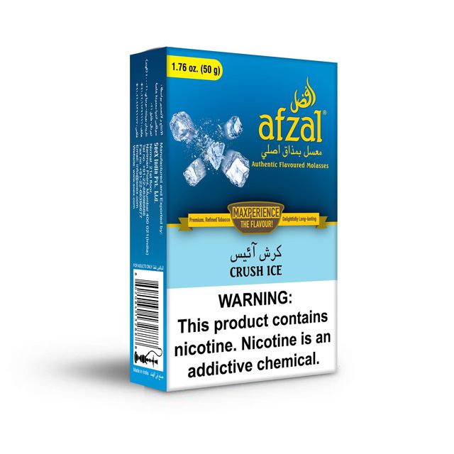 Afzal Crush Ice Hookah Flavors