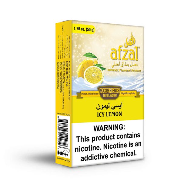 Afzal Icy Lemon Hookah Flavors
