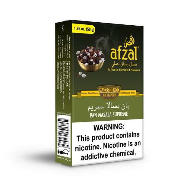 Afzal Pan Masala Supreme Shisha-Aromen