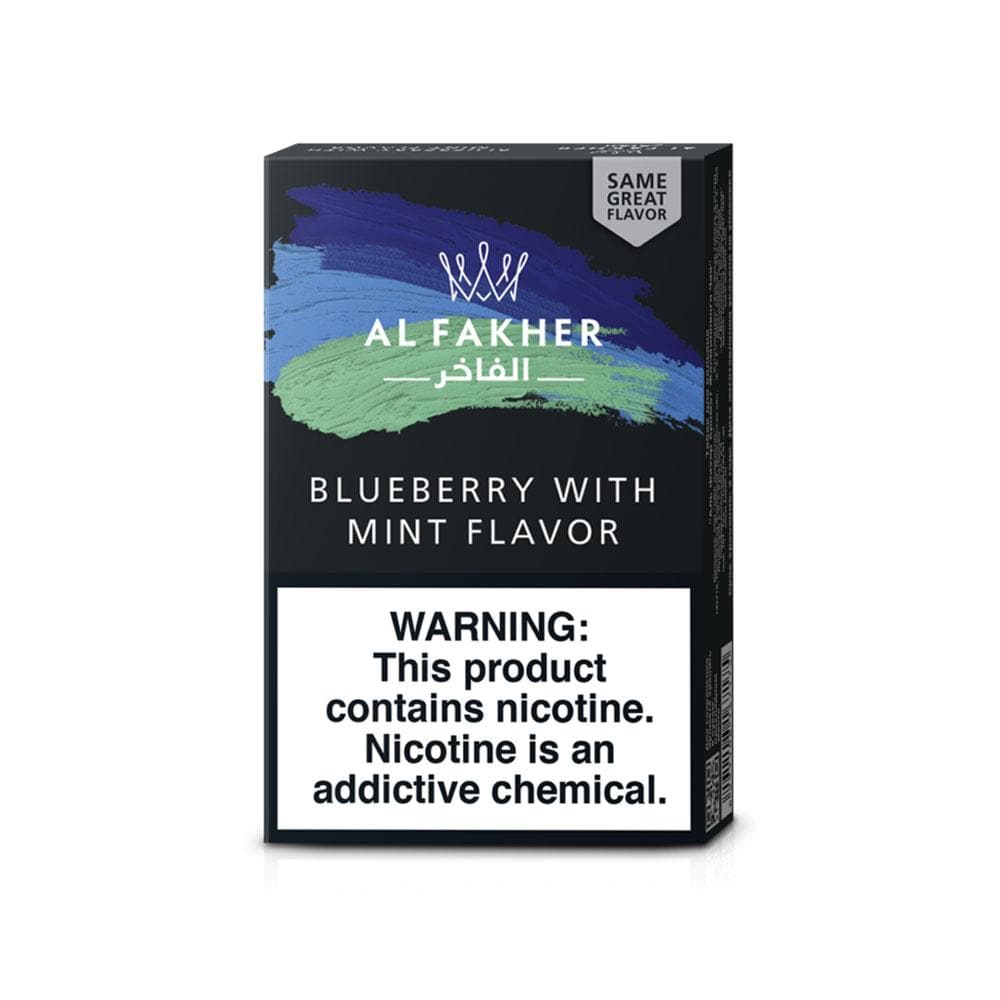 Al Fakher Blaubeere mit Minz-Shisha-Geschmack