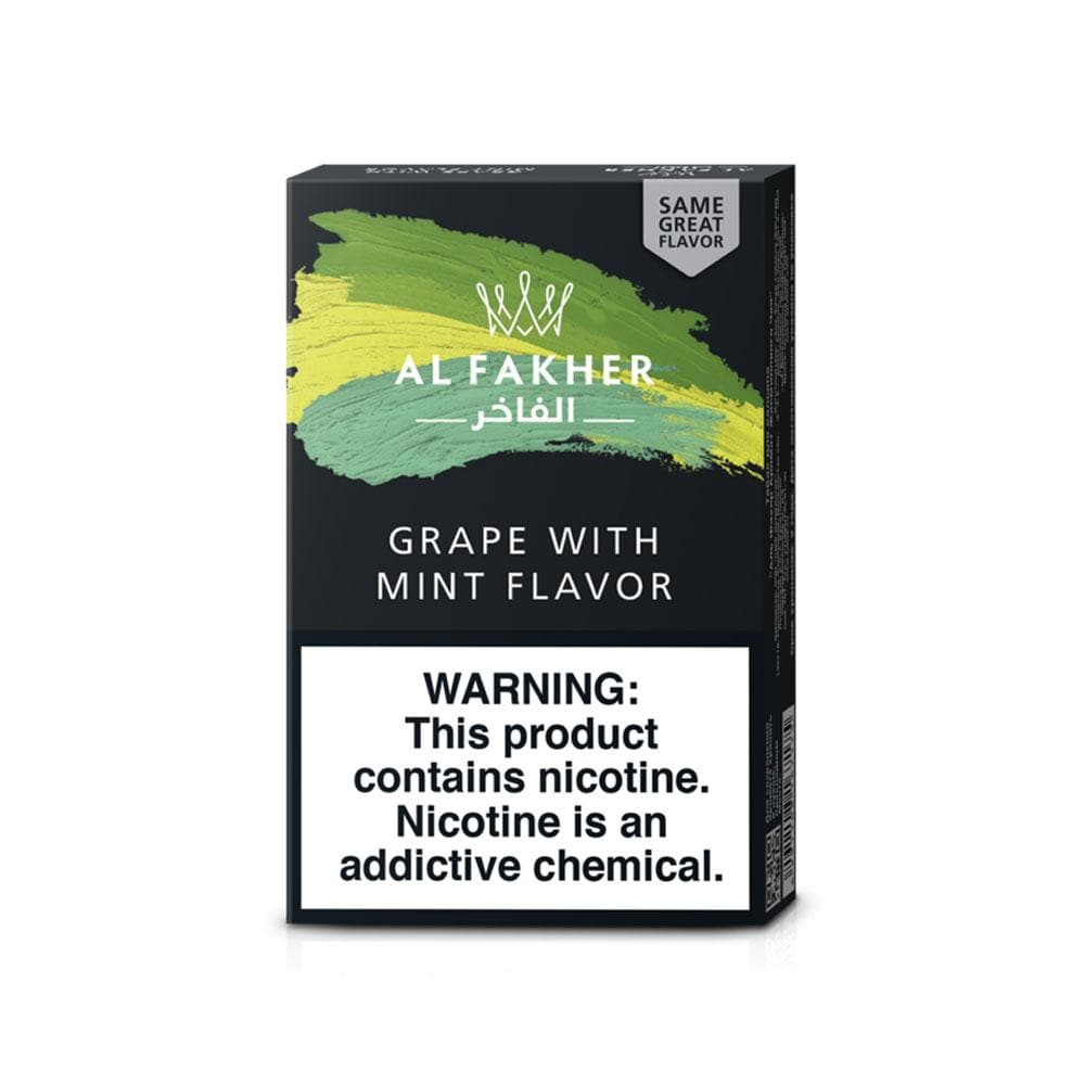 Al Fakher Grape With Mint Hookah Flavor