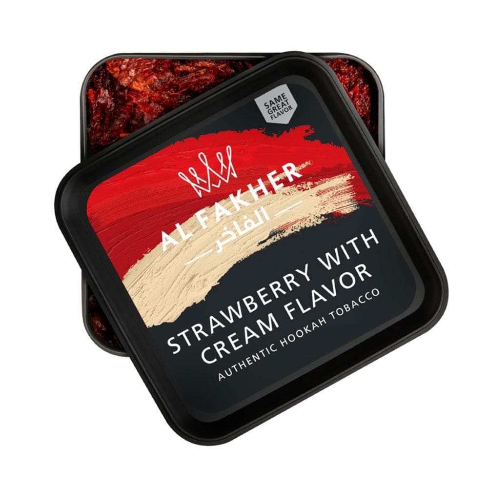 Al Fakher Strawberry With Cream Hookah Flavor