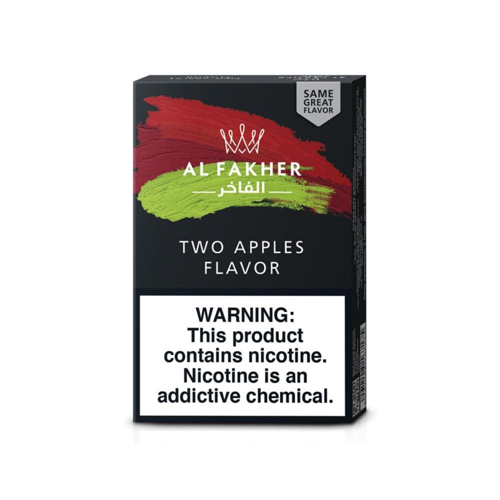 Al Fakher Two Apples Hookah Flavor
