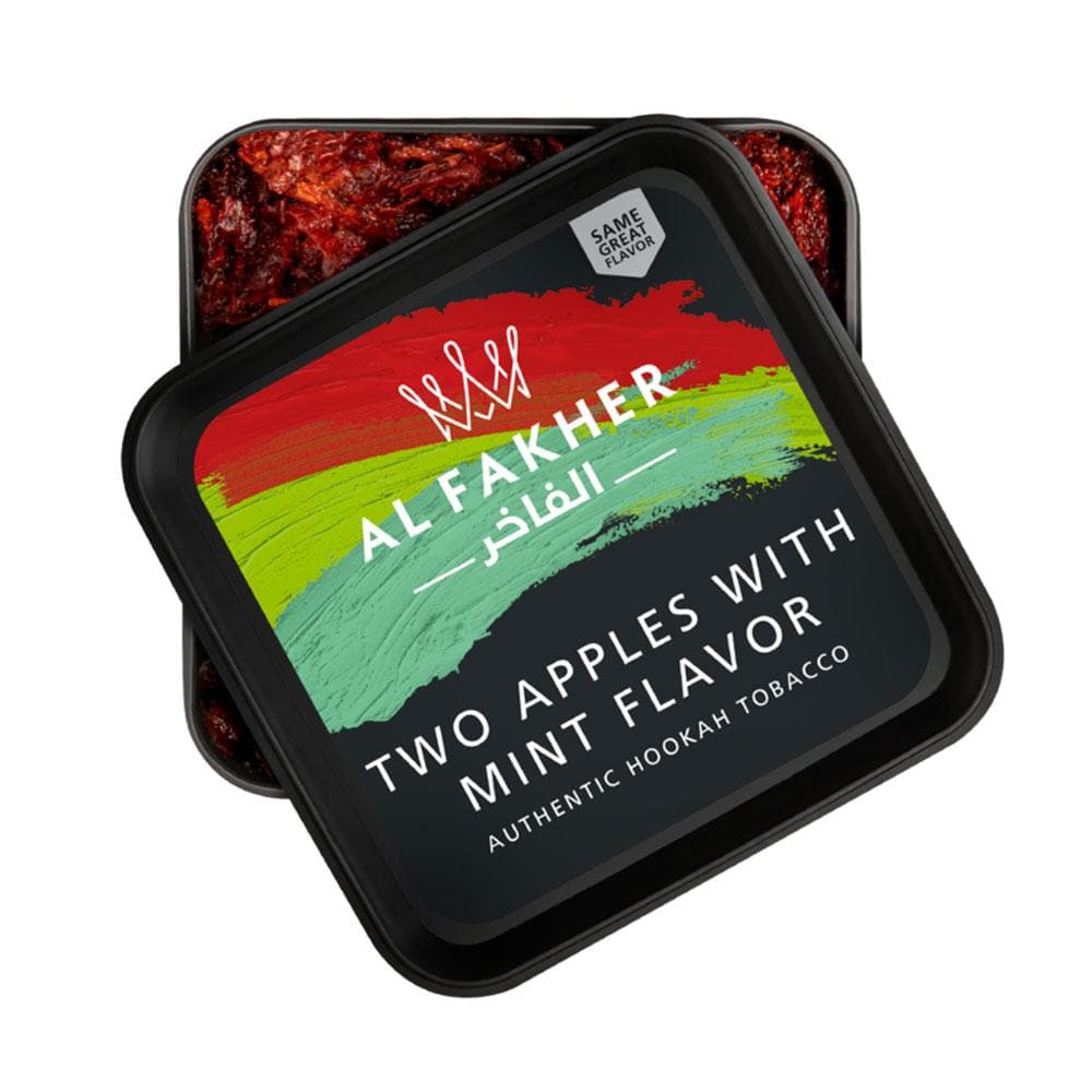 Al Fakher Two Apples With Mint Hookah Flavor