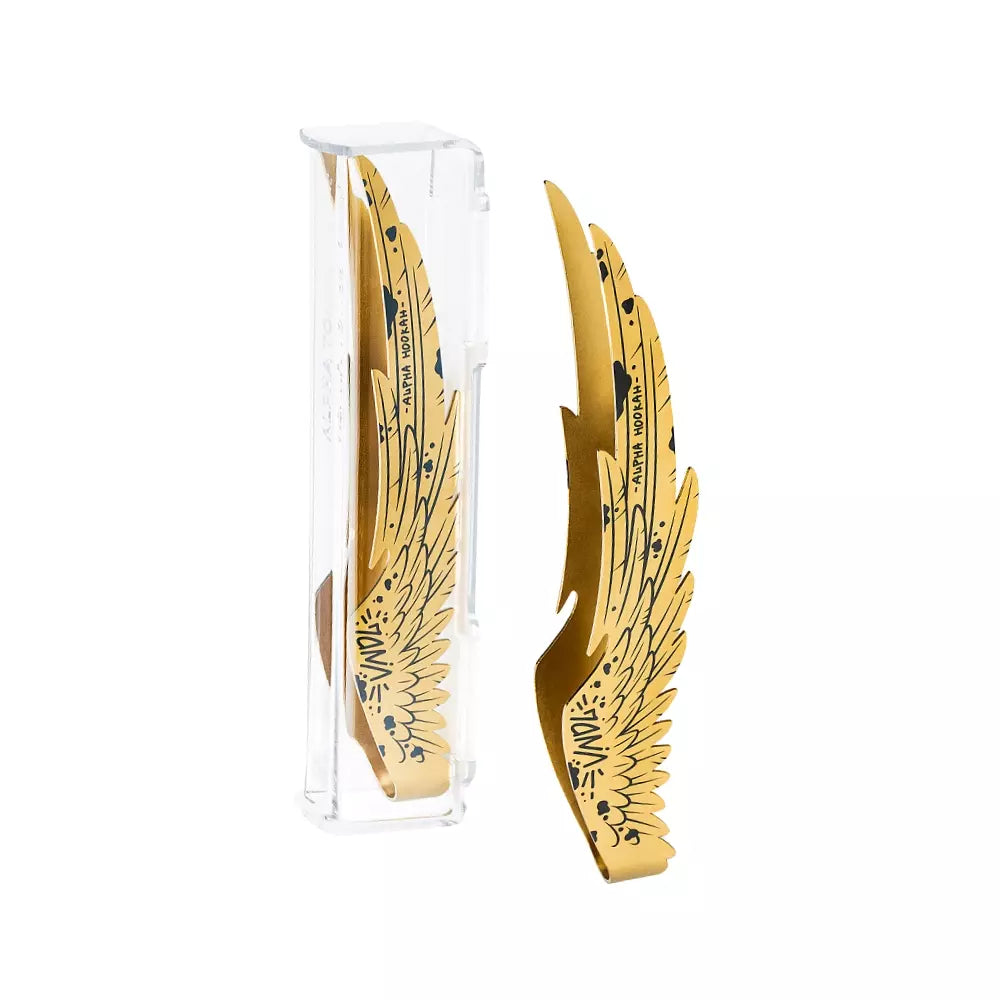 Hookah Tongs ALPHA WINGS Gold