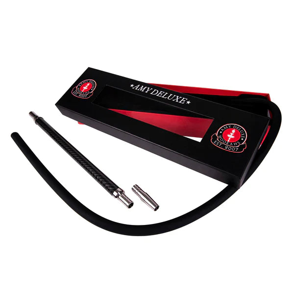 Amy Deluxe Carbon Hookah Mouthpiece Set