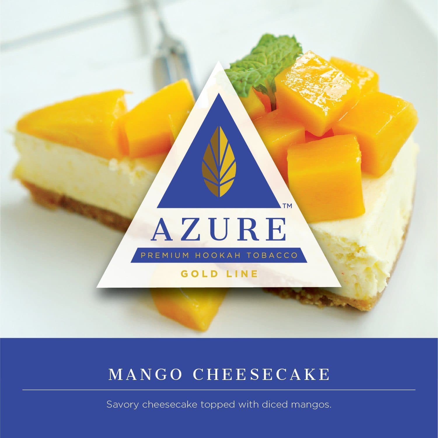 Azure Gold Line Mango Cheesecake Hookah Shisha Flavor