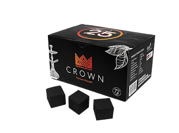 Crown 25mm Hookah Coals