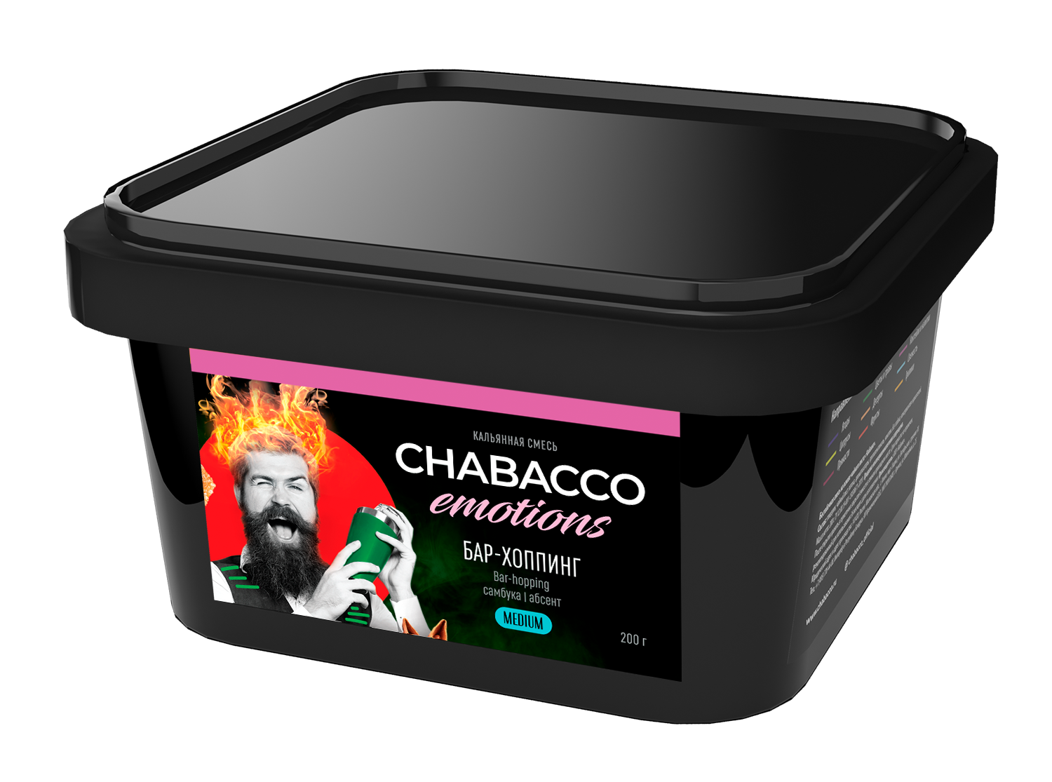 Chabacco Emotions Bar-Hopping Hookah Flavors