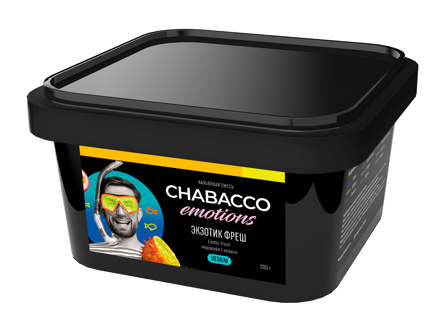Chabacco Emotions Exotic Fresh Hookah Flavors