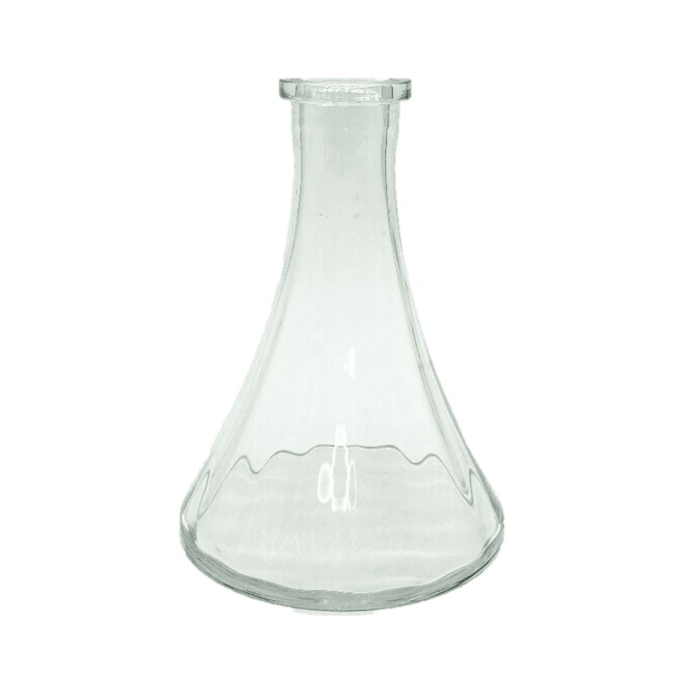 Base de cachimba transparente Cone Waves