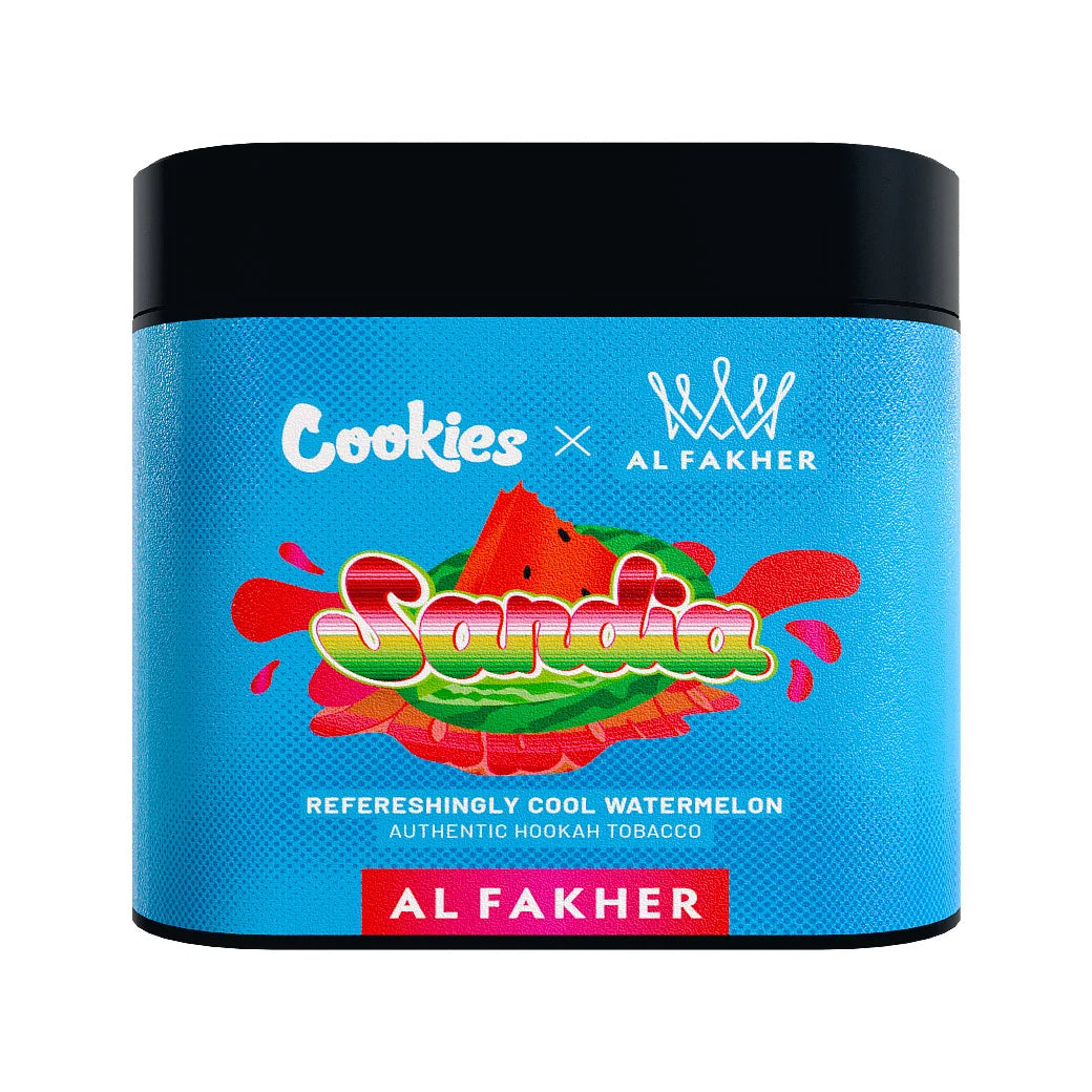 Cookies x Al Fakher Sandía Hookah Flavor