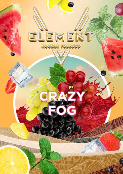 Element V-Line Crazy Fog 200g Hookah Flavors