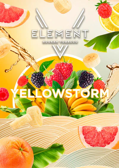 Element V-Line Yellowstorm 200g Hookah Flavors