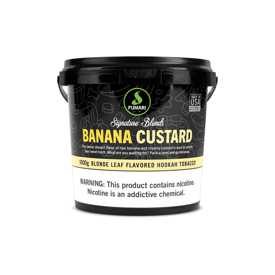 Fumari Banana Custard Hookah Shisha Flavor