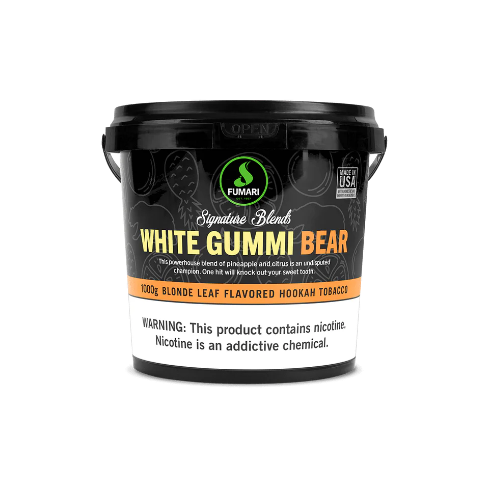 Fumari White Gummi Bear Hookah Shisha Flavor