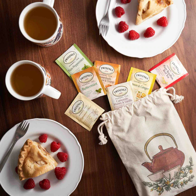 Bolsitas de té Twinings de hierbas y descafeinado (50 unidades, 25 sabores) para narguile