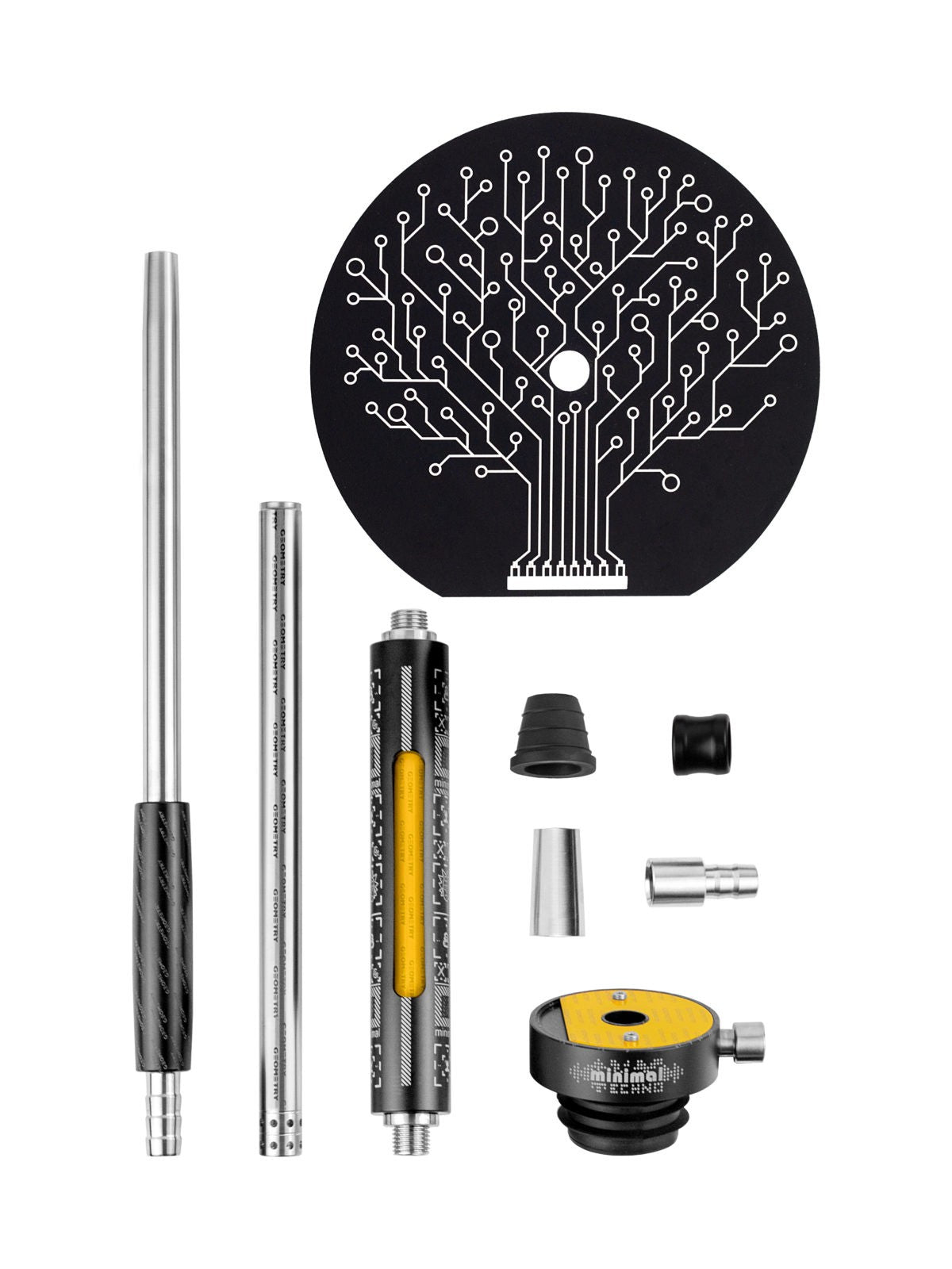 Geometry Minimal Techno Hookah