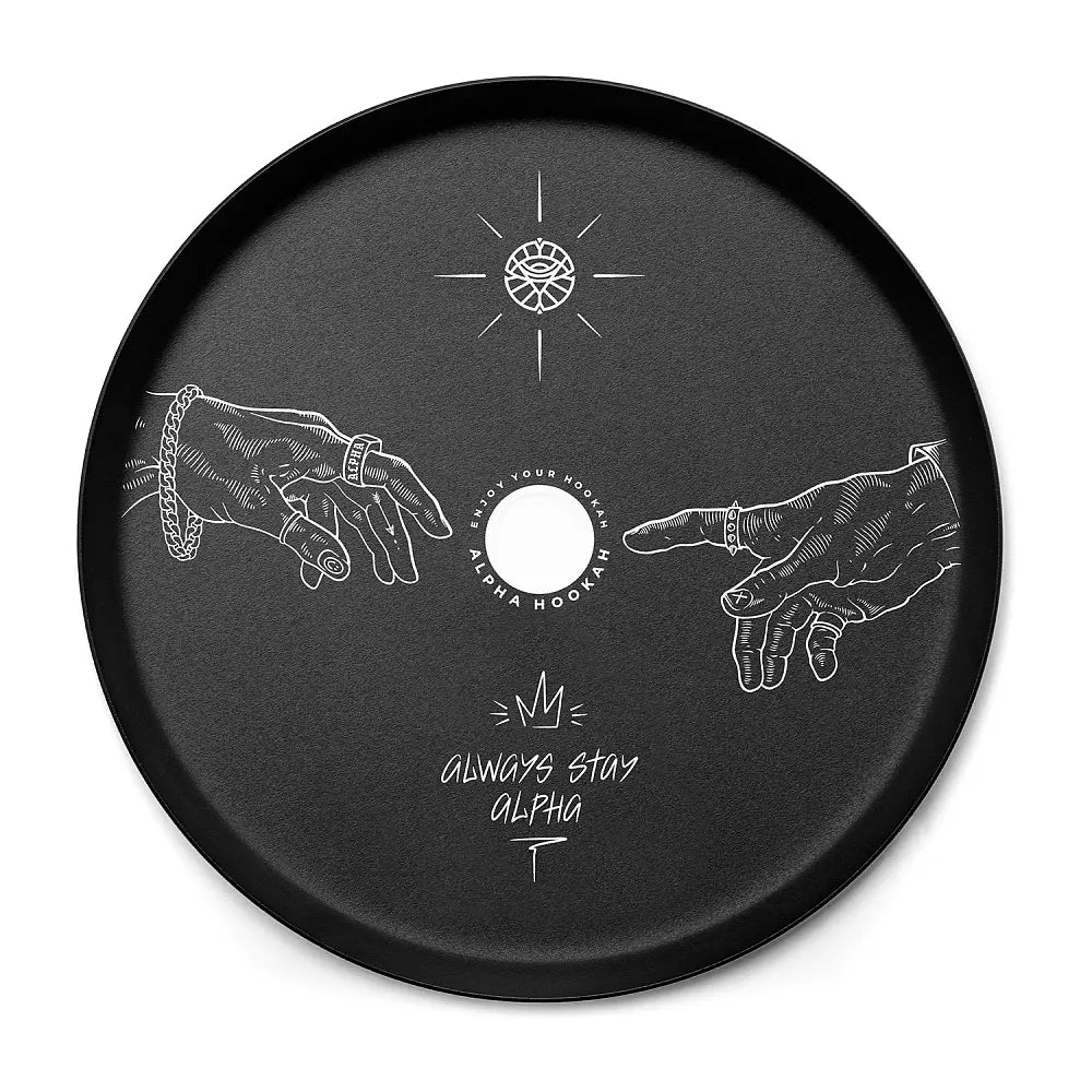 Alpha Shisha Tablett