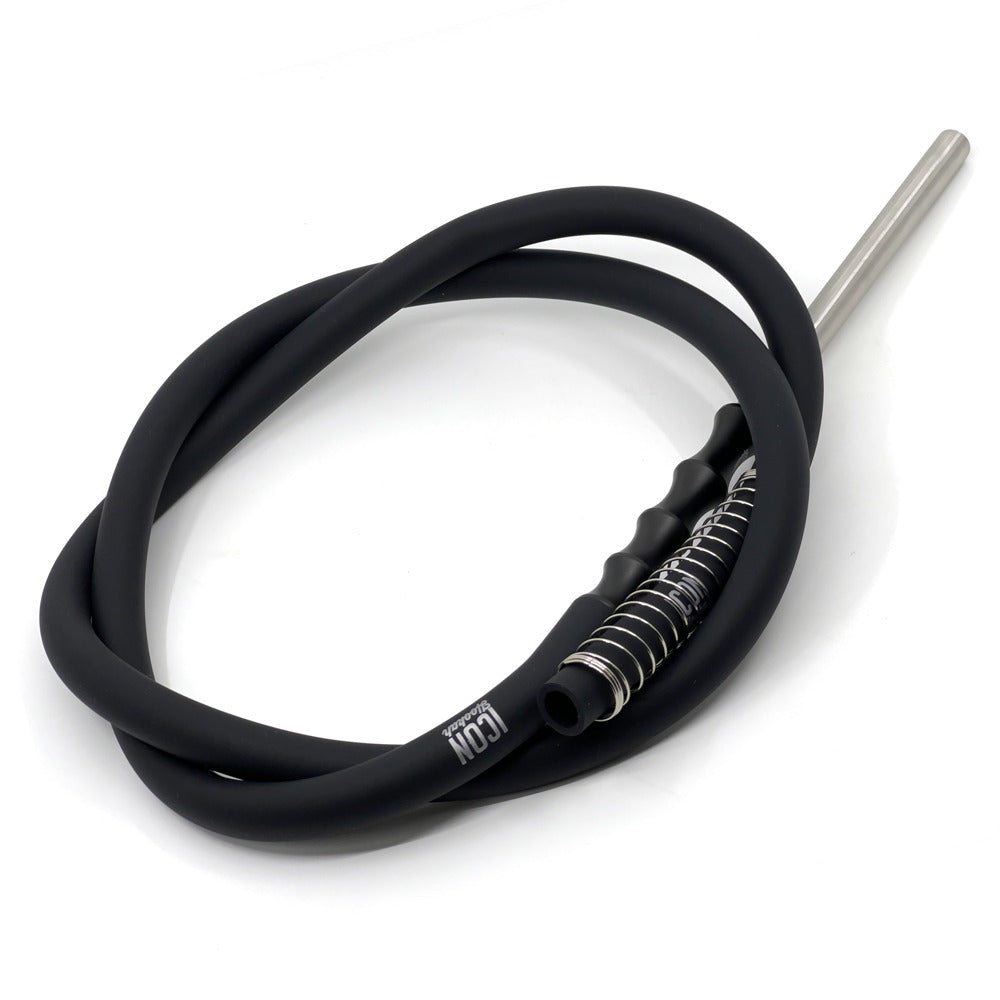 Icon Hookah Mouthpiece With Silicone Hose and Spring