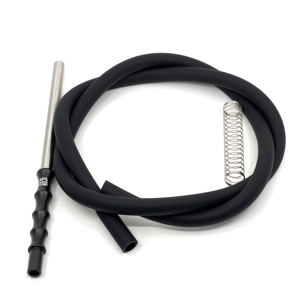 Icon Hookah Mouthpiece With Silicone Hose and Spring