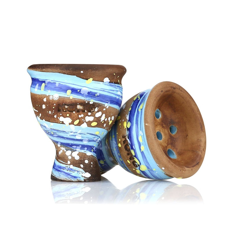 Kong Mummy Space Glaze Hookah Shisha Bowl