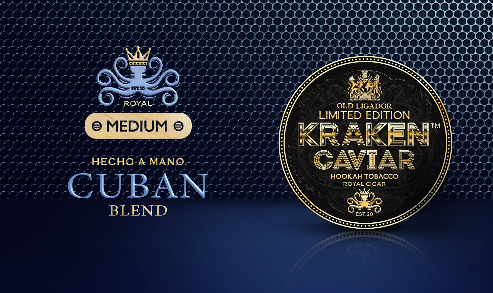 Kraken Line CAVIAR CUBAN Blend Hookah Flavor