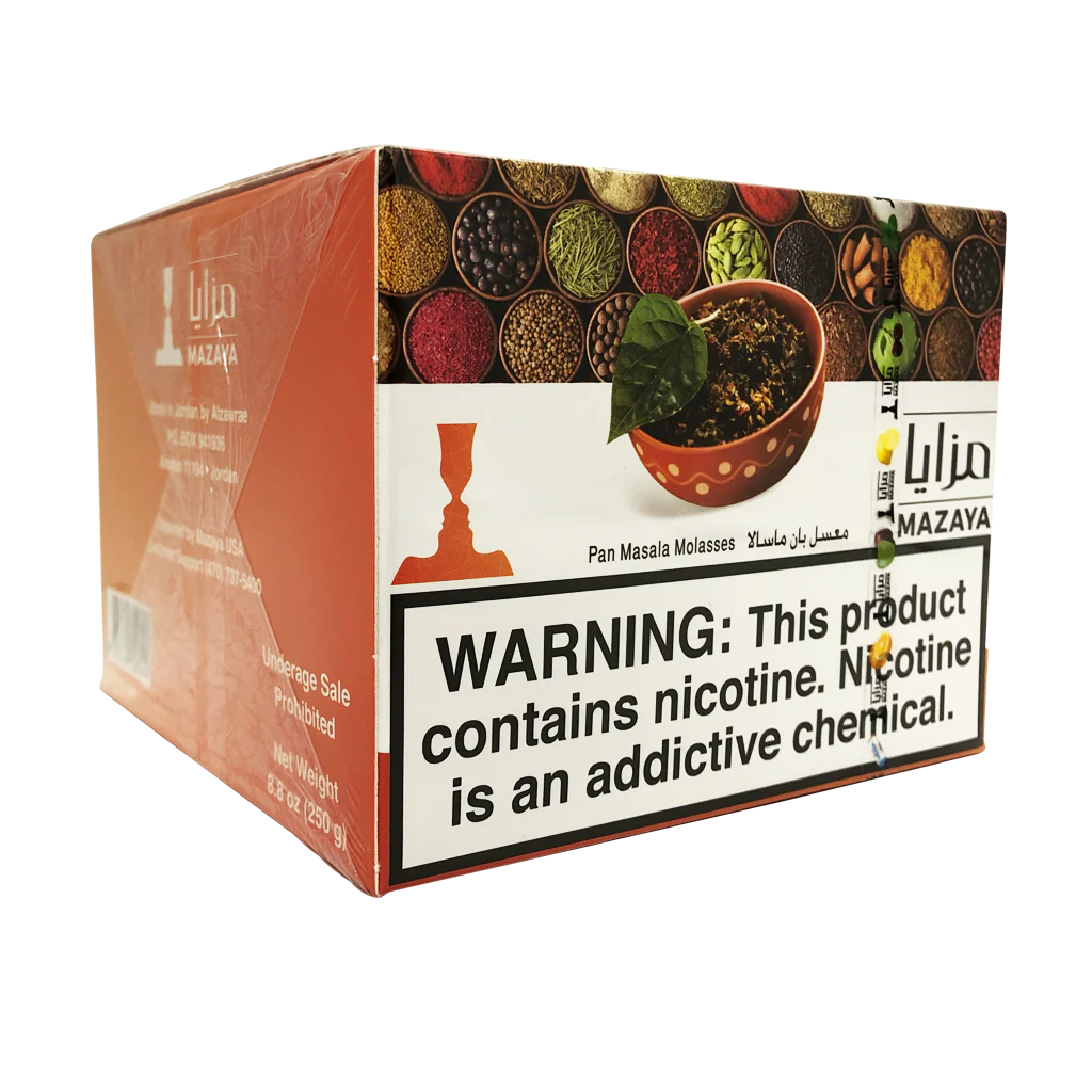 Mazaya Pan Masala Hookah Flavors
