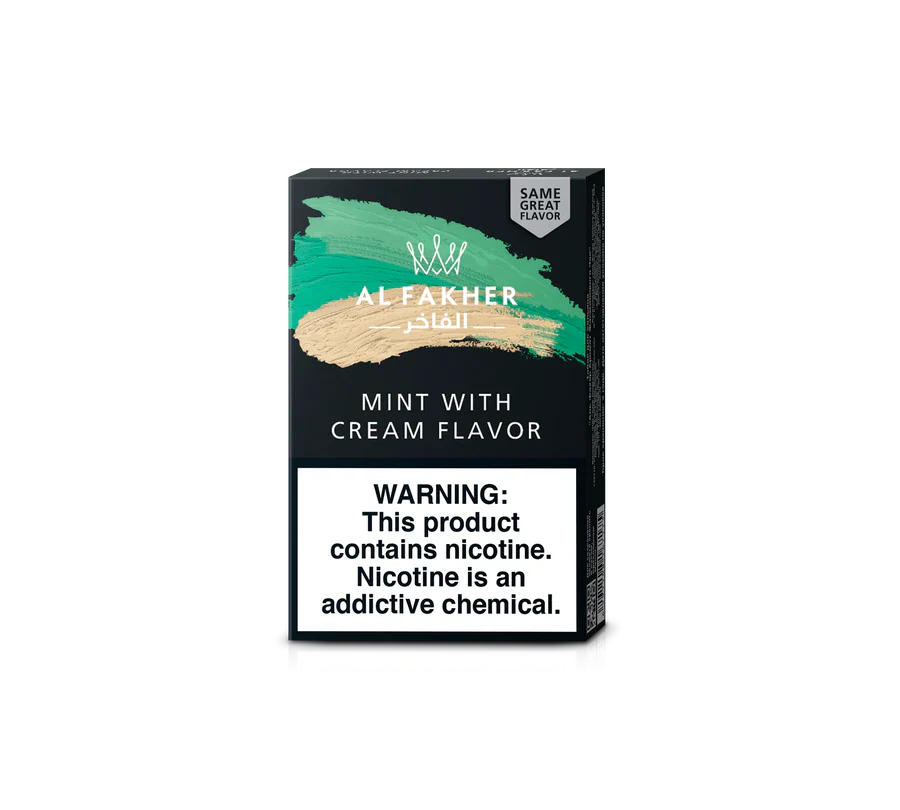 Al Fakher Mint With Cream Hookah Flavor