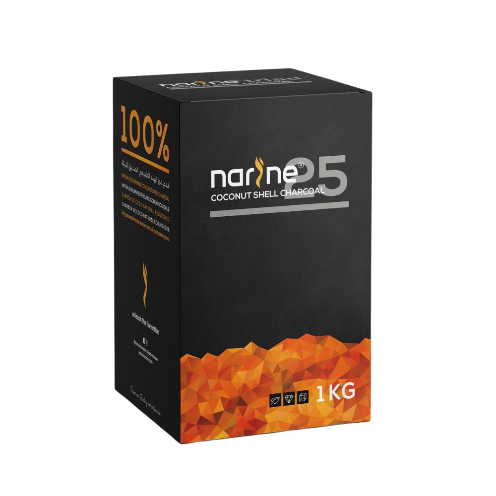 Narine Coco 25mm Hookah Coals 1kg