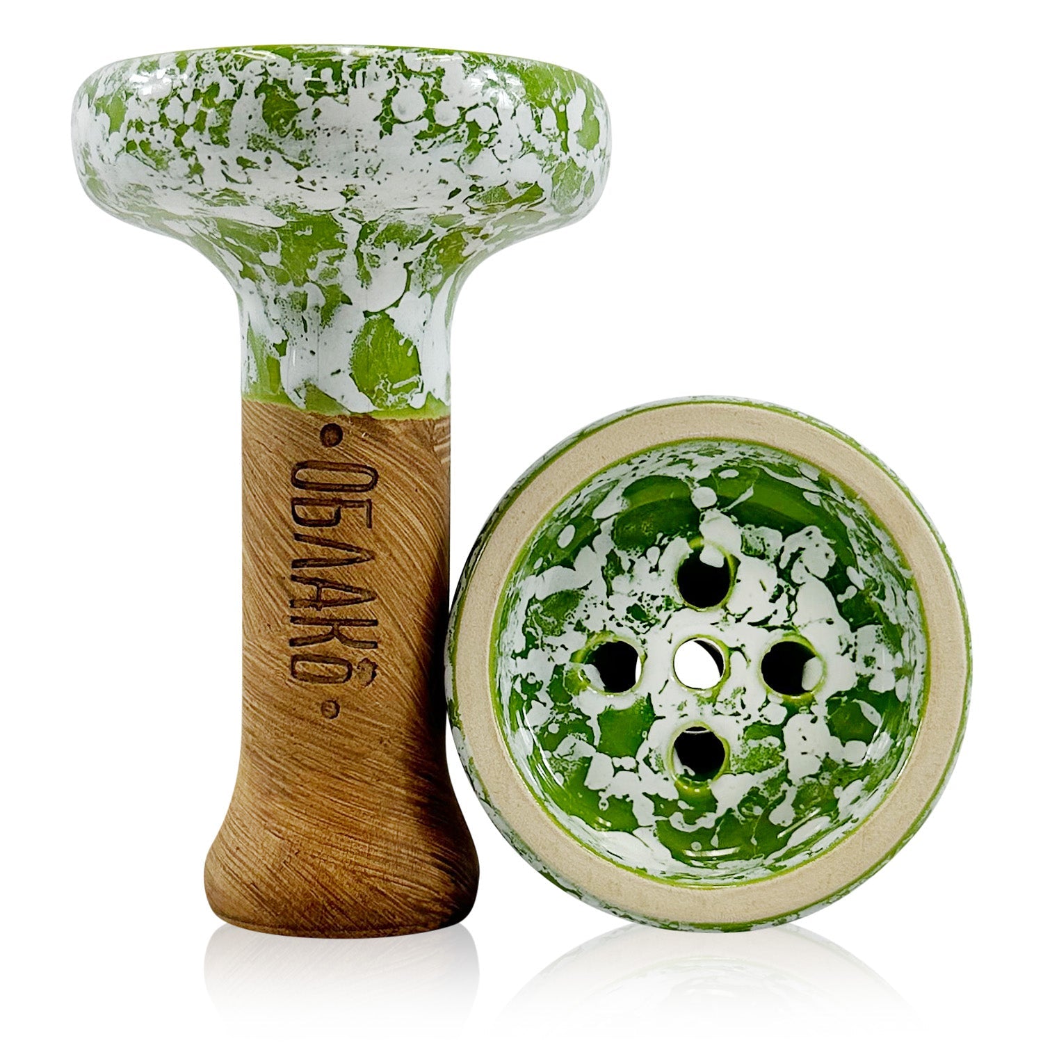 Oblako Black Glaze Hookah Shisha Bowl