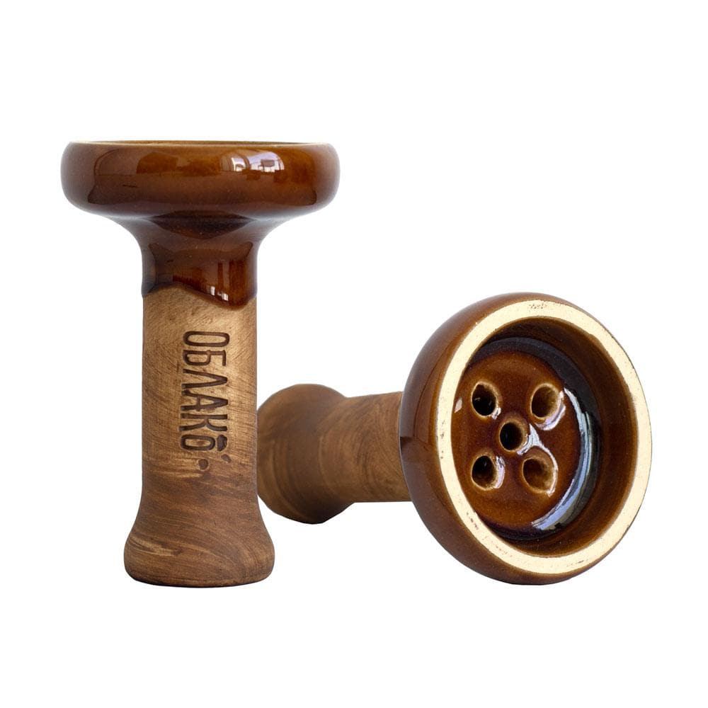 Oblako Black Glaze Hookah Shisha Bowl